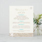 タウペアイボリーヒトデビーチ結婚式日程 (スタンド正面)