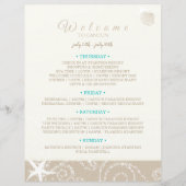 タウペアイボリーヒトデビーチ結婚式日程 (正面)