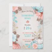 タウペアクアコーラルカボンプキントルコ 招待状 (正面)