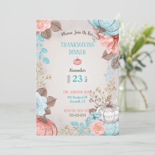 タウペアクアコーラルカボンプキントルコ 招待状 (スタンド正面)