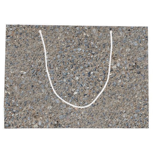 タウペコンクリートセメント青骨材歩道 ラージペーパーバッグ (裏面)