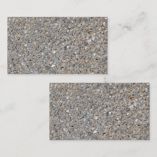 タウペコンクリートセメント青骨材歩道 名刺 (正面/裏面)