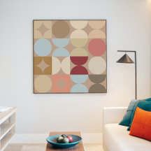 タウペベージュ赤面ピンクライトブルーレトロアート