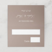 タウペ結婚の折り畳み座席表 プレイスカード (外部開封)