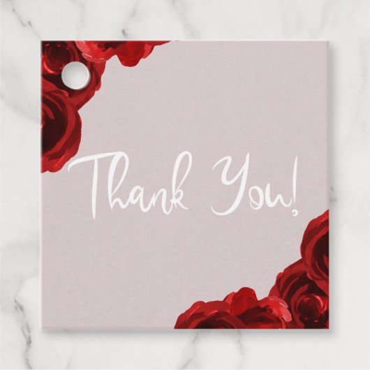 タウペ赤面レッドウォーターバラモダンズ結婚 フェイバータグ (正面)