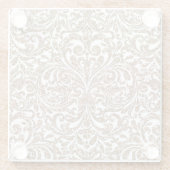 タウペ金ゴールドグリッターコースター ガラスコースター (裏面)