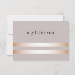 タウペ |バラ金ゴールドエレガントギフトカード