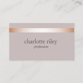 タウペ | モダンバラストライプのスタイリッシュ 名刺