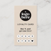 タウペ ロゴ ロイヤルティーカード リワード カード (正面)