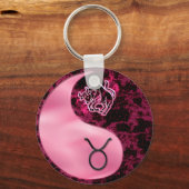 タウラスインヤンド キーホルダー (正面)