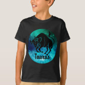 タウラスオン宇宙背景 Tシャツ (正面)