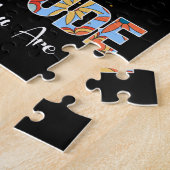 タウラスガール誕生日ピースガール ジグソーパズル (側面)