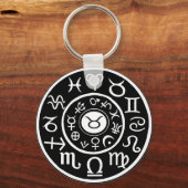 タウラスザブルシテリア〔占星術の〕十二宮図 キーホルダー (正面)