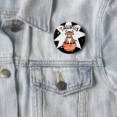 タウラスザブル〔占星術の〕十二宮図星 缶バッジ (インサイチュ)