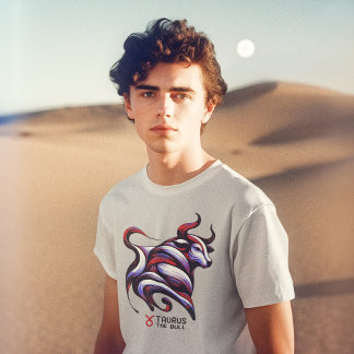 タウラスザブル〔占星術の〕十二宮図標識 Tシャツ