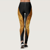 タウラスシアルプラネットヴィーナスタイポグラフィトレンディー レギンス (裏面)