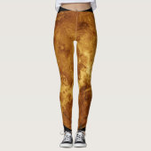 タウラスシアルプラネットヴィーナスタイポグラフィトレンディー レギンス (正面)