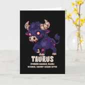 タウラスゾンビ カード (黄色い花)