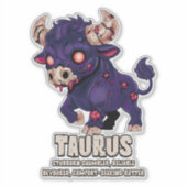 タウラスゾンビ シール (正面)