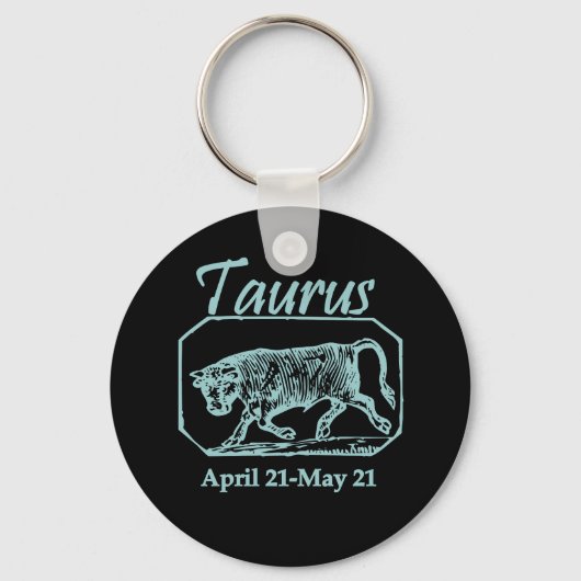 タウラスティール(緑がかった色) キーホルダー (正面)