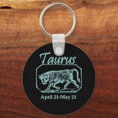 タウラスティール(緑がかった色) キーホルダー (正面)