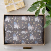 タウラスドリームズスリーピー〔占星術の〕十二宮図バニーパターン 薄葉紙 (ギフト)