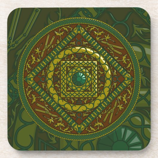 タウラスマンダラスクエアコースター コースター (正面)