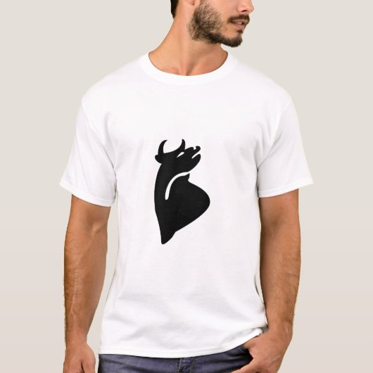 タウラス占星術の記号1 Tシャツ (正面)