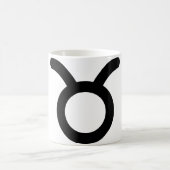 タウラス占星術の記号2 コーヒーマグカップ (中央)
