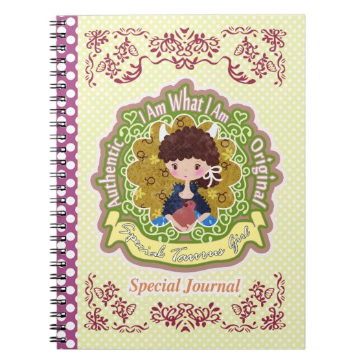 タウラス占星術 ノートブック (正面)