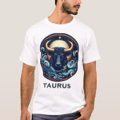 タウラス占星術Tシャツ Tシャツ (正面)