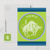 タウラス葉書 ポストカード (正面/裏面)