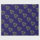 タウラス誕生サインケルト結び目模様〔占星術の〕十二宮図紙 ラッピングペーパー (フラット)