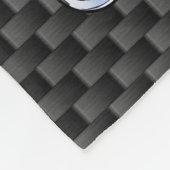 タウラス〔占星術の〕十二宮図サインオンカーボンファイバースタイル フリースブランケット (角)