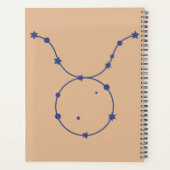 タウラス〔占星術の〕十二宮図サインカレンダープランナー プランナー手帳 (裏面)