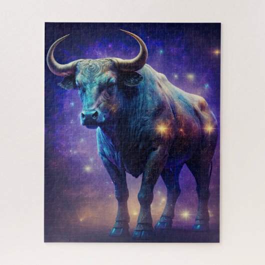 タウラス〔占星術の〕十二宮図サインジグソーパズル ジグソーパズル (縦)