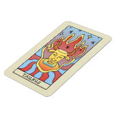 タウラス〔占星術の〕十二宮図サイン抽象芸術アートヴィンテージ マグネット (左側)