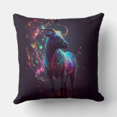 タウラス〔占星術の〕十二宮図シナデザイン装飾用クッション クッション (裏面)