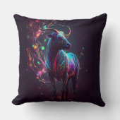 タウラス〔占星術の〕十二宮図シナデザイン装飾用クッション クッション (正面)