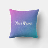 タウラス〔占星術の〕十二宮図スターサインウォーター色占星術 クッション (裏面)