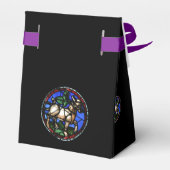 タウラス〔占星術の〕十二宮図ステンドグラスノートルダムデパリFB フェイバーボックス (裏面サイド)