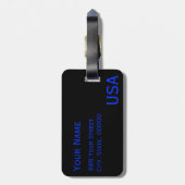 タウラス〔占星術の〕十二宮図ステンドグラスノートルダムデパリLT ラゲッジタグ (裏面縦)