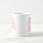 タウラス〔占星術の〕十二宮図パーソナライズされた形質占星術 コーヒーマグカップ (中央)