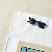 タウラス〔占星術の〕十二宮図ビーチタオル ビーチタオル (インサイチュ)