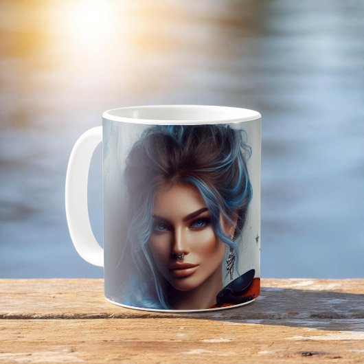 タウラス〔占星術の〕十二宮図ミュージシャンヴァイオリン コーヒーマグカップ