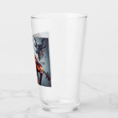 タウラス〔占星術の〕十二宮図ミュージシャンヴァイオリン タンブラーグラス (左)