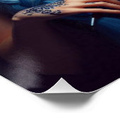 タウラス〔占星術の〕十二宮図ミュージシャンヴァイオリン ポスター (コーナー)