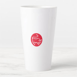 タウラス〔占星術の〕十二宮図モダンサインミニマリストエレガント平野 カフェラテマグ