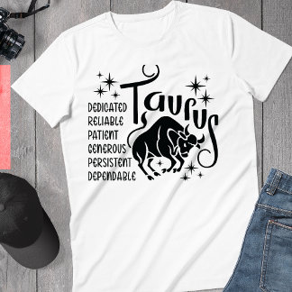 タウラス〔占星術の〕十二宮図標識占星術性形質T Tシャツ