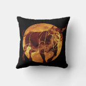 タウラス〔占星術の〕十二宮図標識 クッション (裏面)